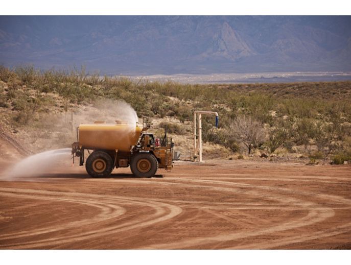 789D autonomous water truck