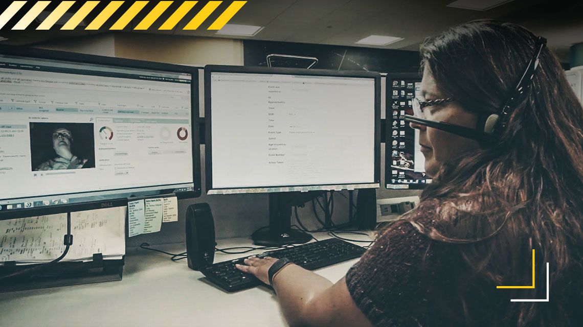 Woman Monitoring Computer