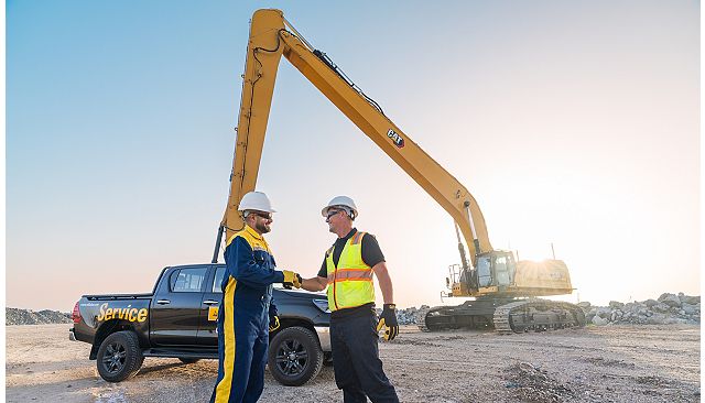 Cat® 374 Hydraulic Excavator - Dedicated Service and Superior Support