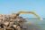 The Cat® 395 LRE Hydraulic Excavator has a steep slope reach capability of 28 meters (91’10