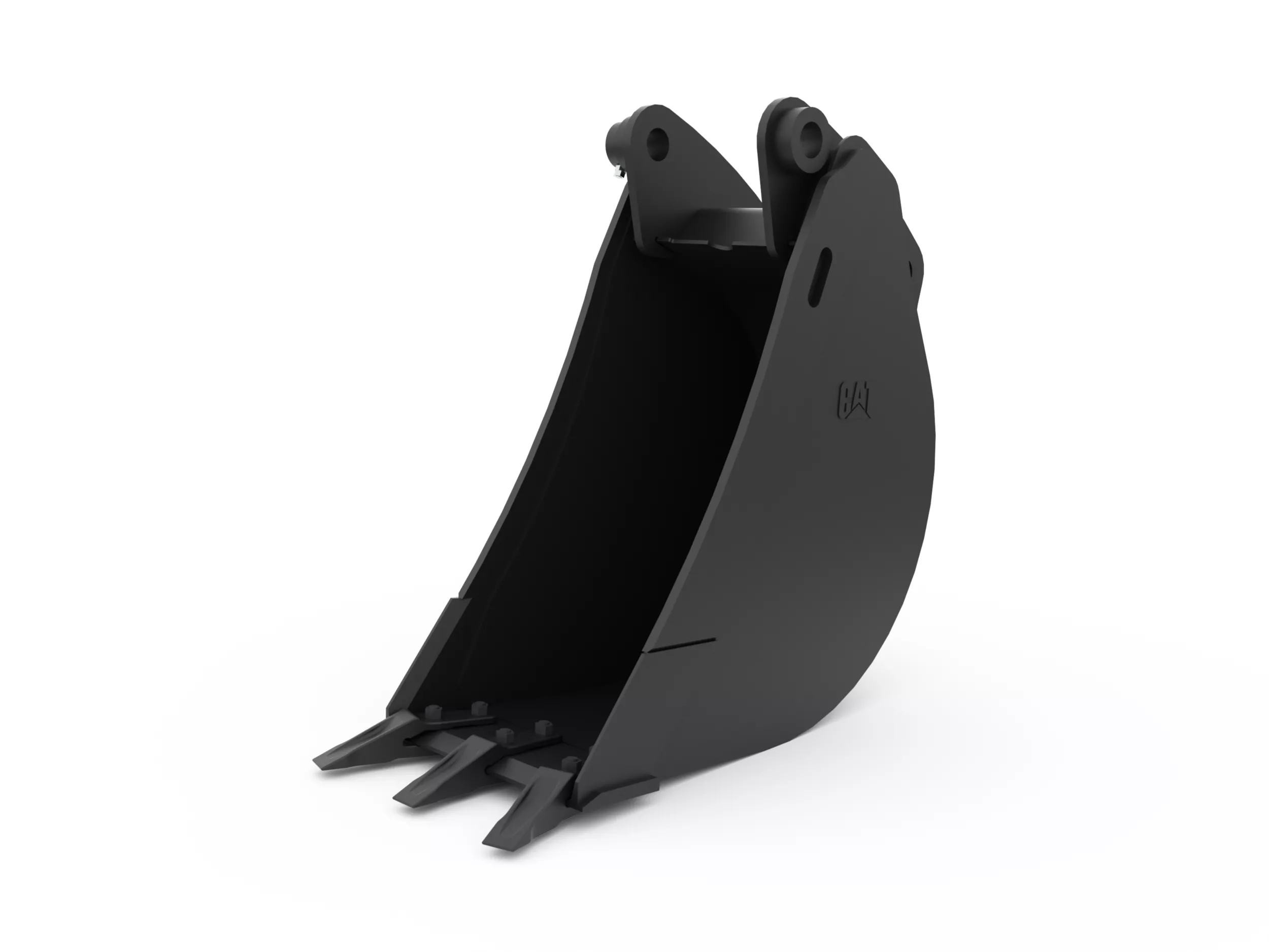 457 mm (18 in), 180 L (6.4 ft3), Pin On, Bolt-On Teeth