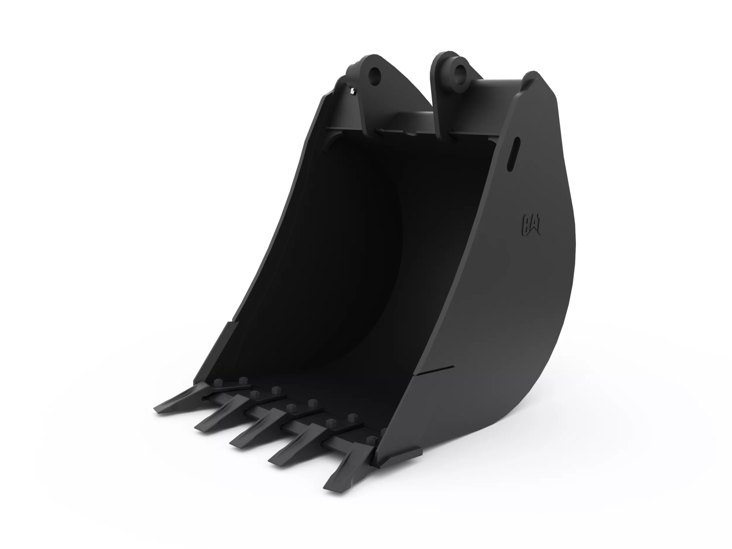 762 mm (30 in), 320 L (11.3 ft3), Pin On, Bolt-On Teeth