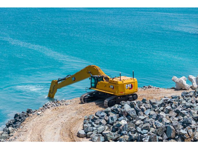 Standard waterproof technology provides precision excavation on long-reach excavation excavators. An optional submarine solution allows you to work in deep areas.