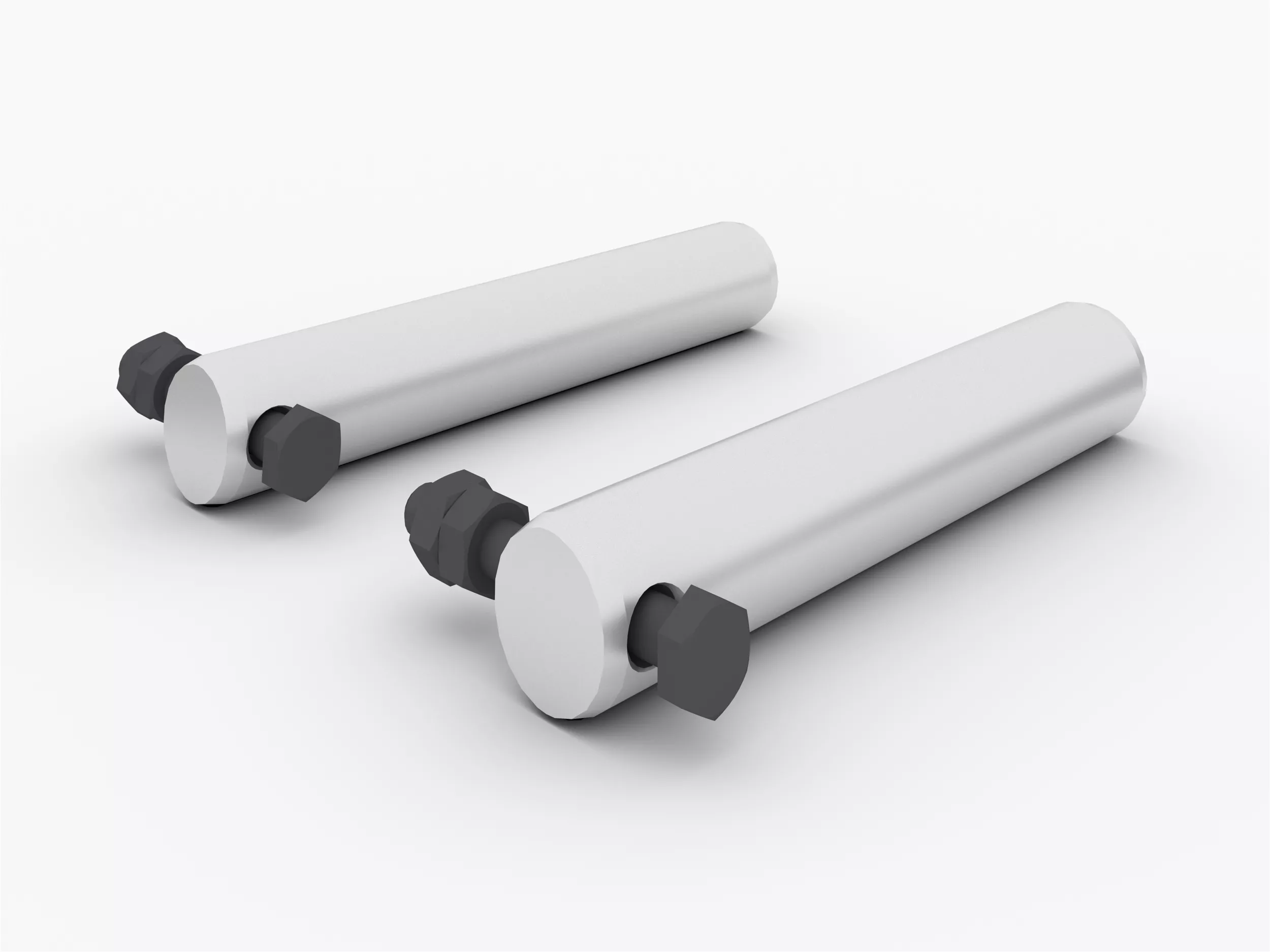 25 mm (1 in) Pins