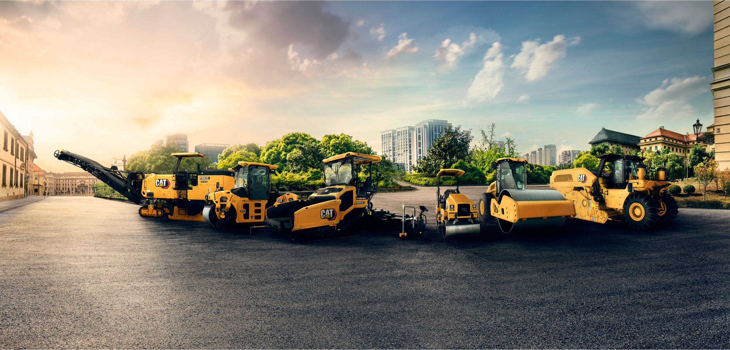 Cat-Lösungen für den Straßenbau entdecken