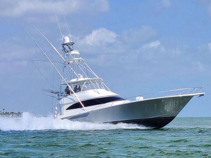 Big Torch boat in the water