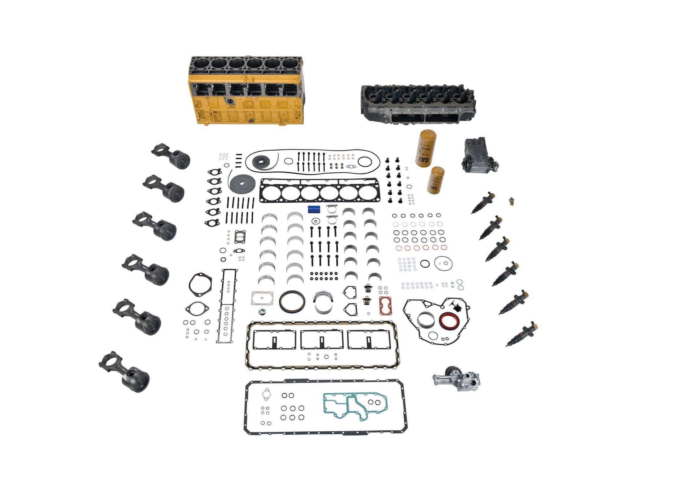 Heavy Dity PM Kit parts