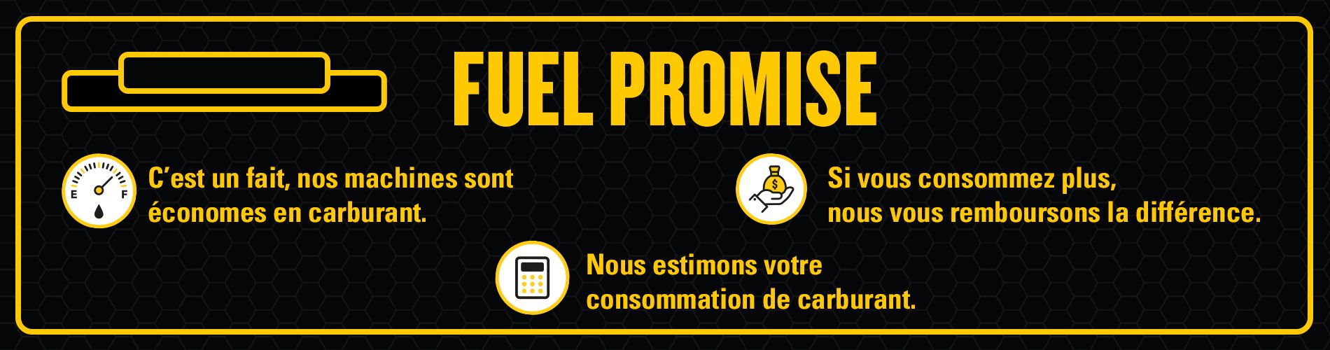 Our fuel consumption promise
