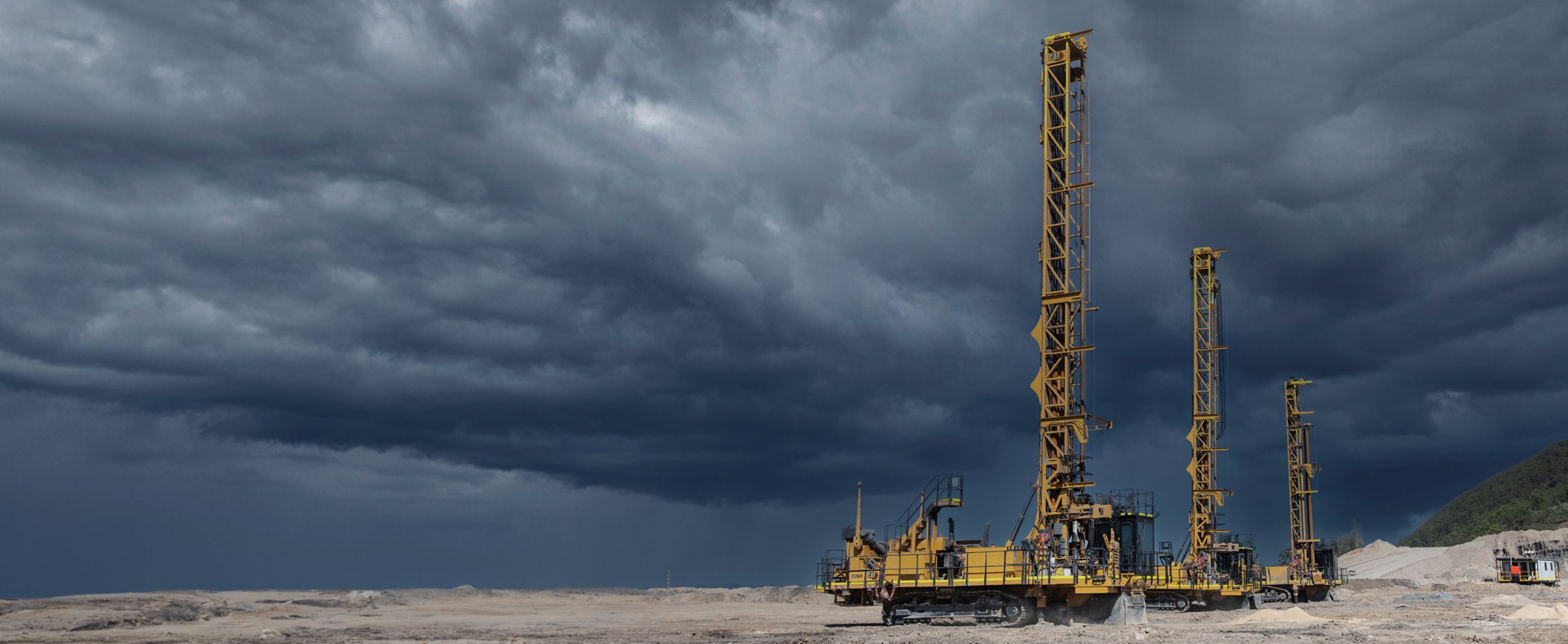 Material rodante para perfuratrizes giratórias Cat®