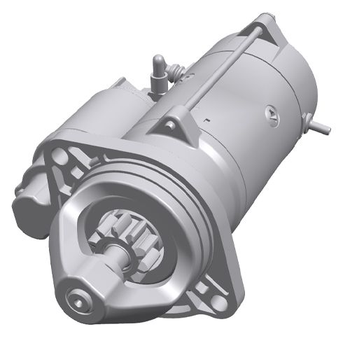 T400269: PERKINS STARTER MOTOR