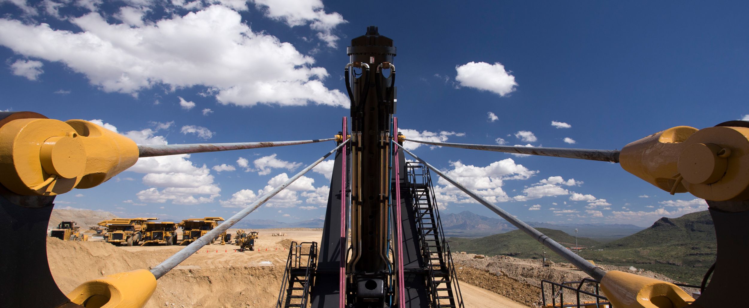 CAT Electric Rope Shovel mechanism