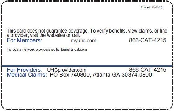 United Healthcare ID card