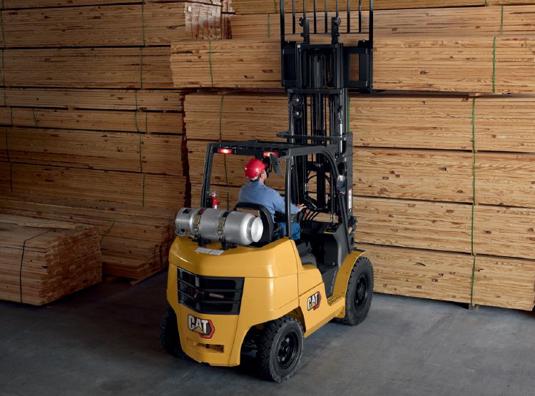 キャタピラー建機　CAT V80E  M50B  フォークリフト2セット1/50 キャタピラー建機 CAT V80E M50B フォークリフト2セット1/50