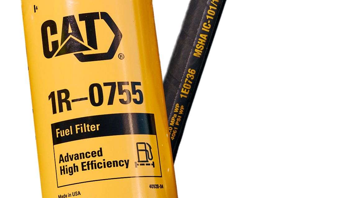 1R—0755 fuel filter closeup