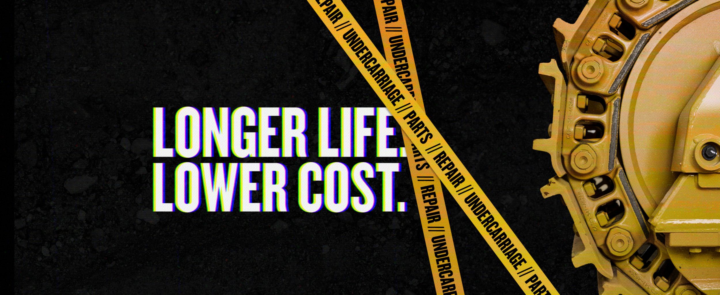 "Longer life. Lower Costs." graphic