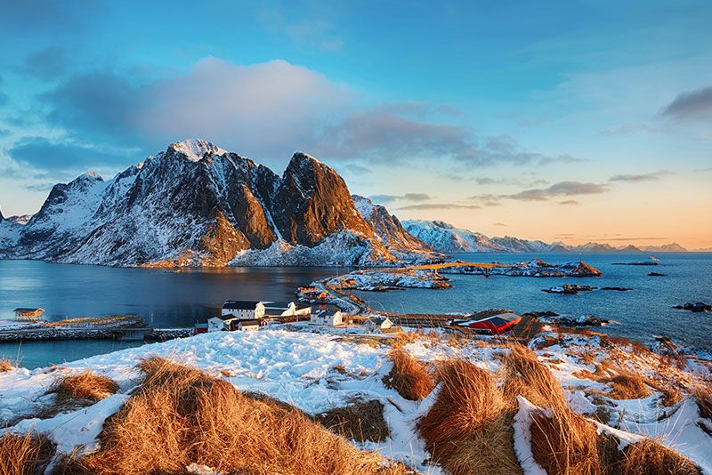 Extreme mountain ranges, rocky underground and bitterly cold winters