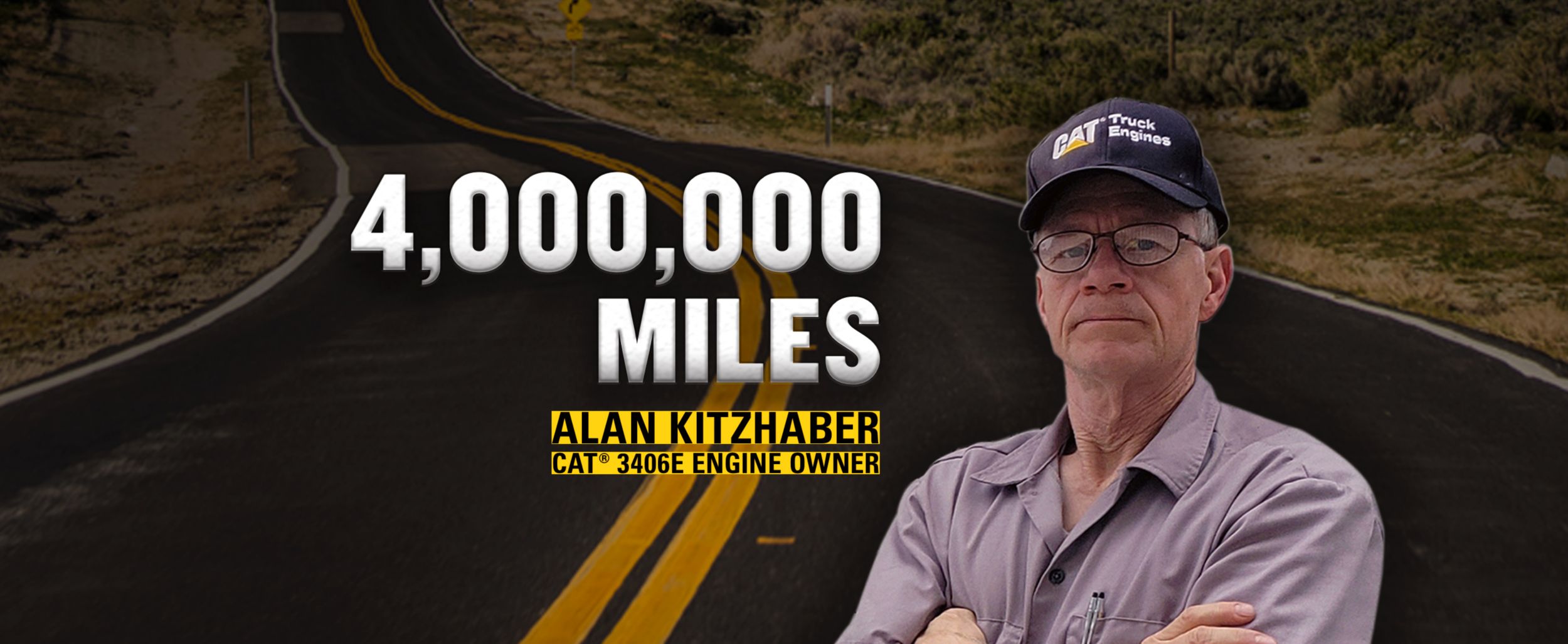 four-million-mile truck owner Alan Kitzhaber