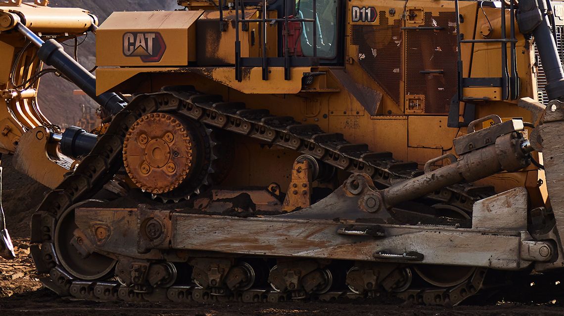 Material rodante para buldôzeres grandes Cat