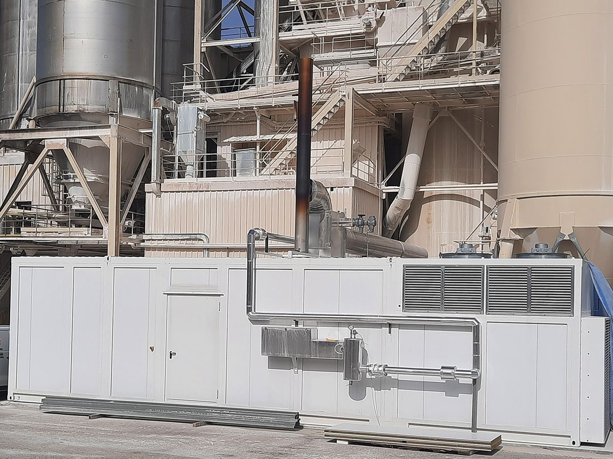 Cat® combined heat and power (CHP) solution at the Deromedi quarry in Ciez, France