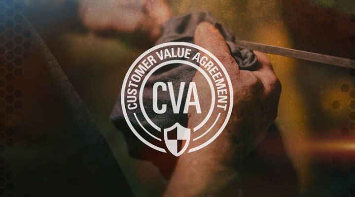 Customer Value Agreement (CVA) badge