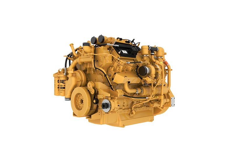 C32B HRC industrial engine, aftertreatment not shown