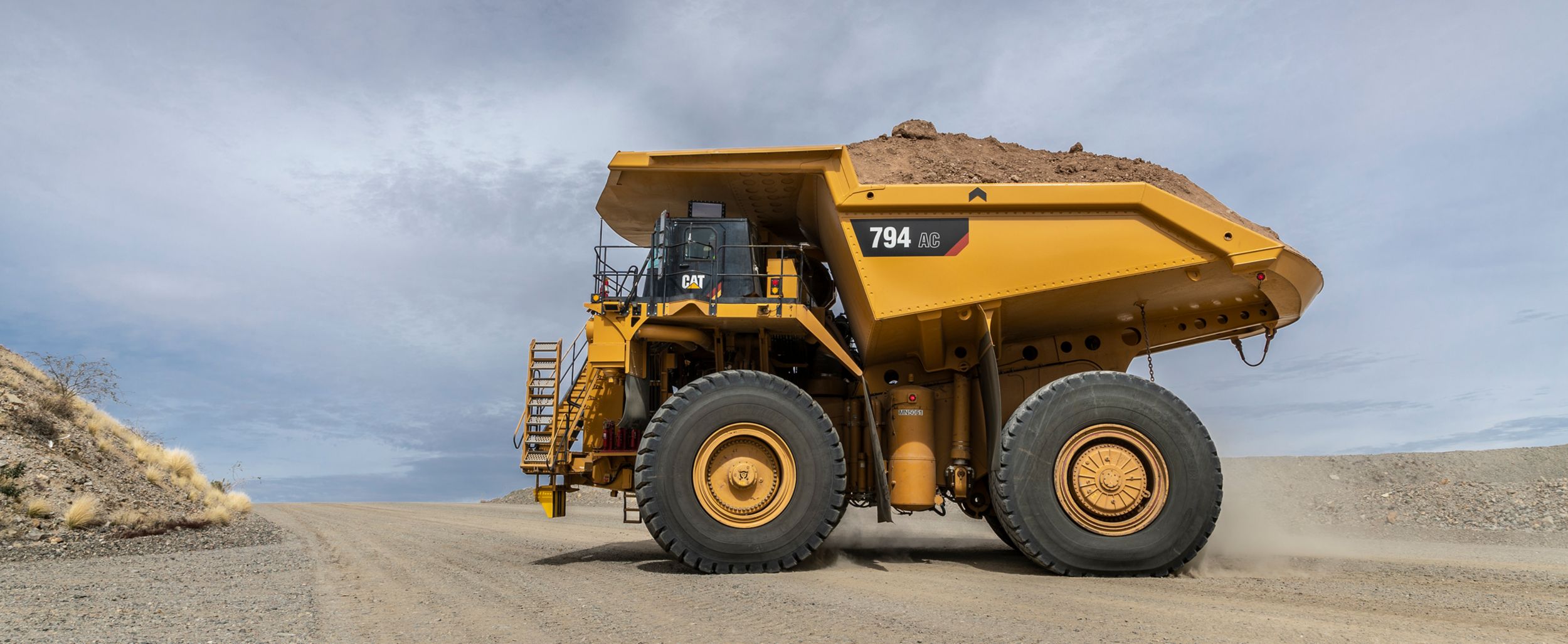 Caminhão de mineração grande Cat