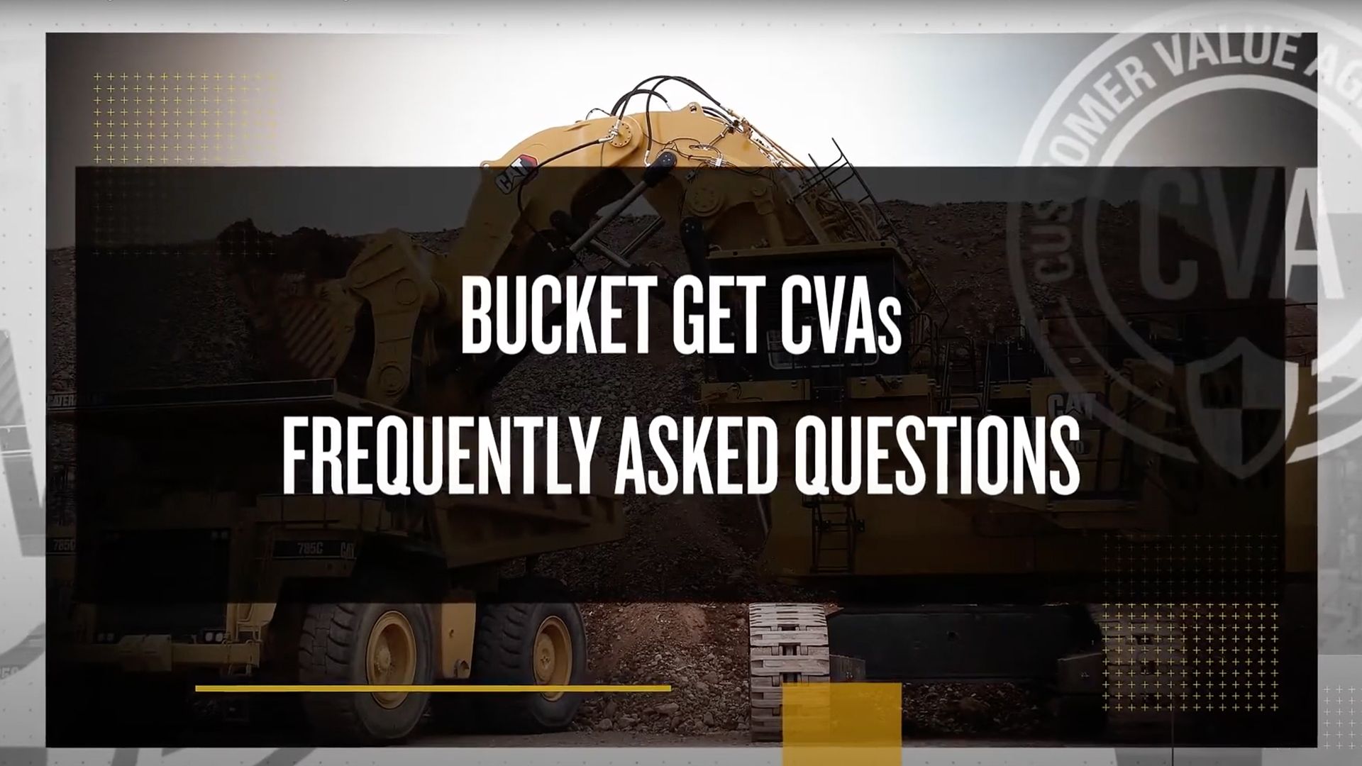Bucket GET CVAs Frequently Asked Questions