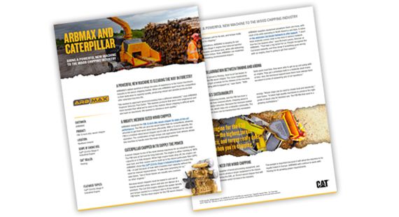 ARBMAX and Caterpillar power profile downloadable document