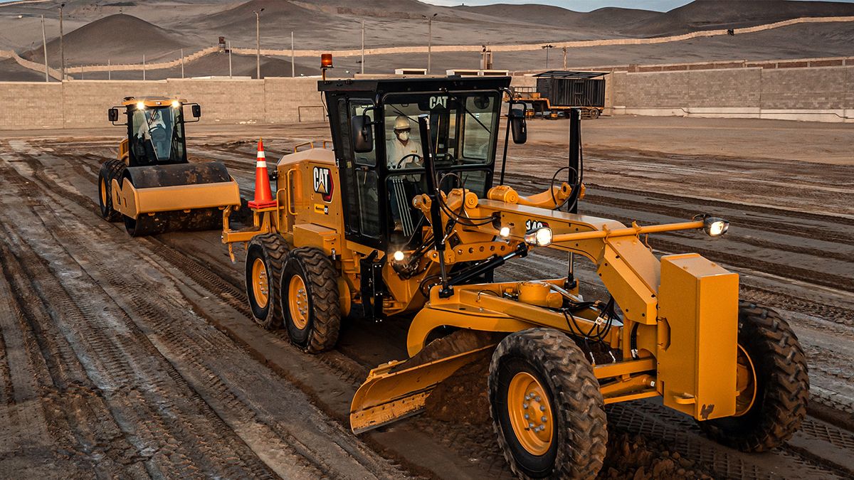 Equipment on a jobsite