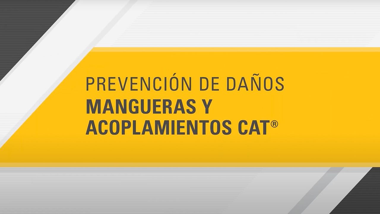 Cómo evitar daños en mangueras y acoplamientos Cat®