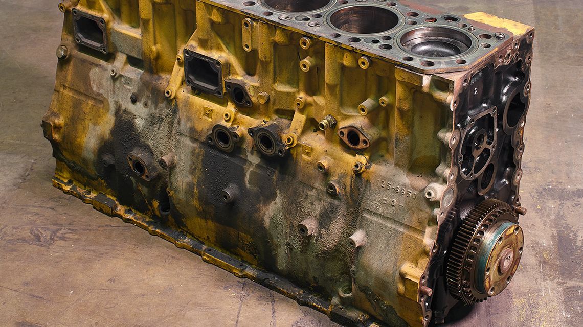 short block engine core