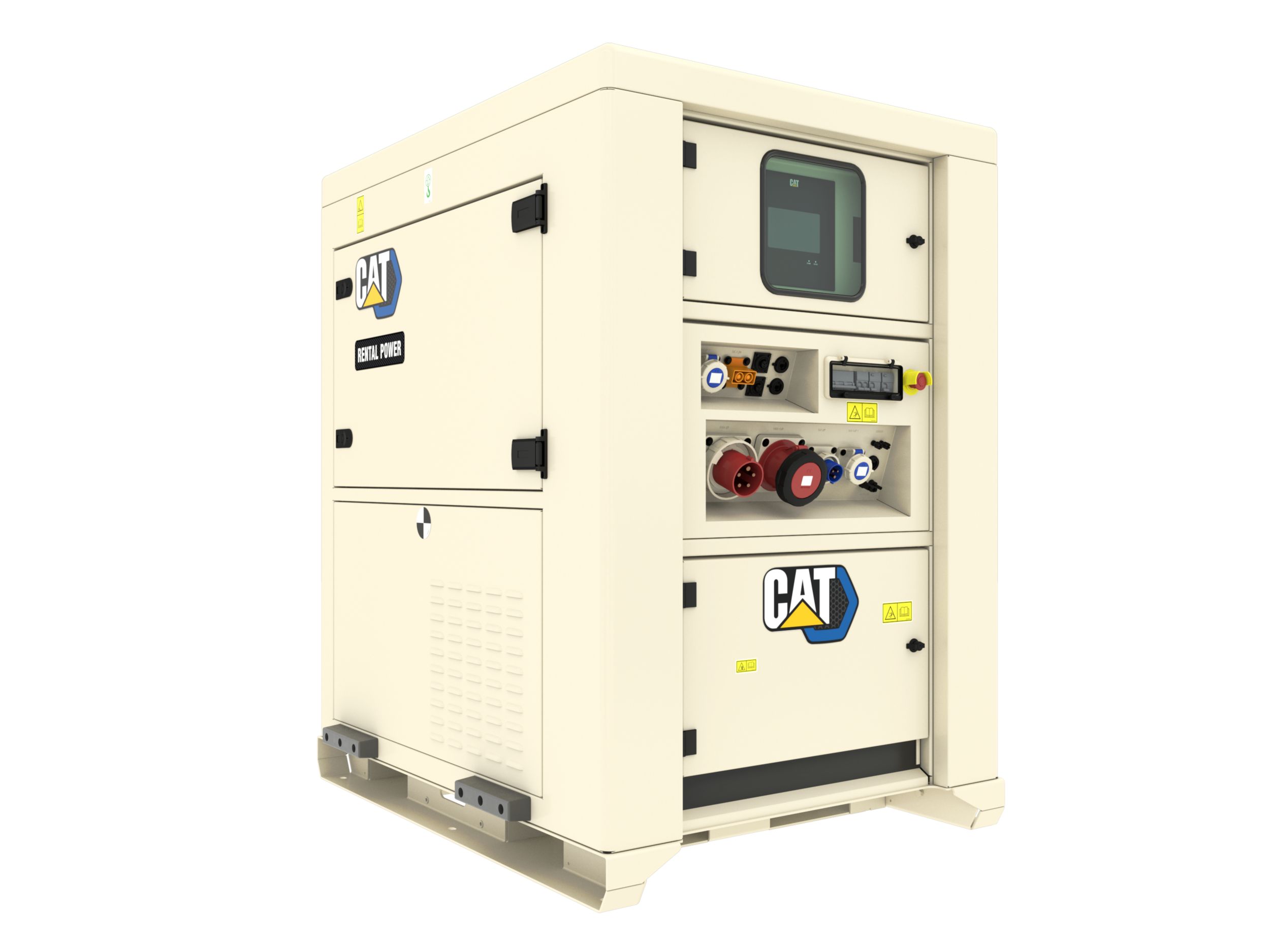 Vue arrière gauche du XES60 45k 50 Hz