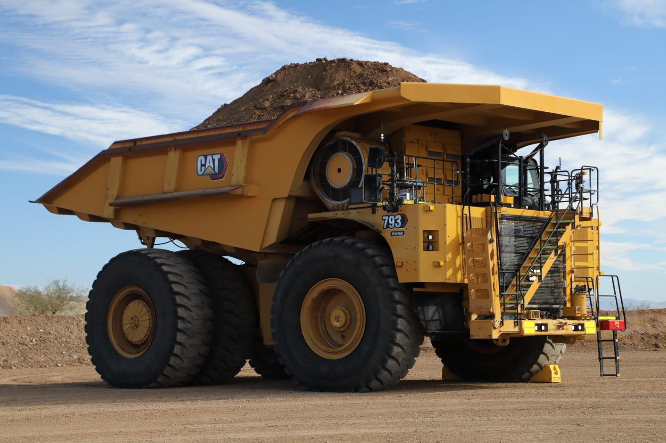 battery electric mining truck