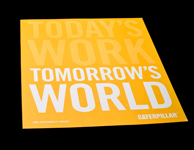 サスティナビリティレポートの表紙