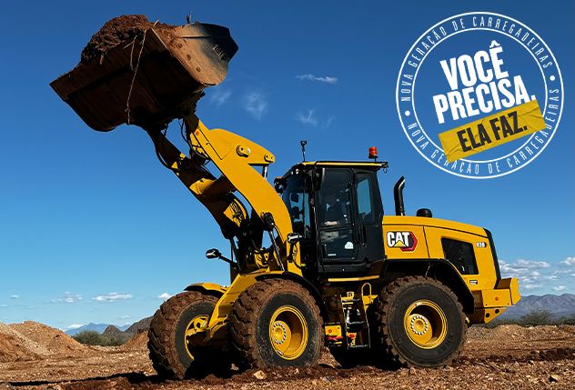 Carregadeira de rodas pequena 930 com caçamba elevada