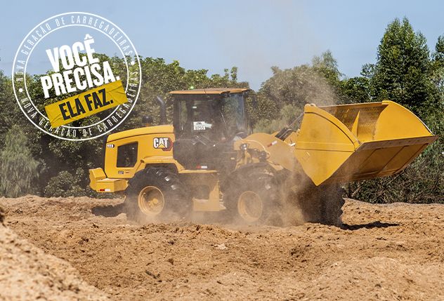 938 Carregadeira de rodas pequenas funcionando