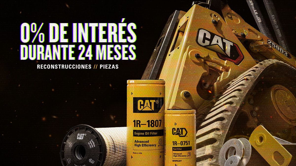 0 % de interés durante 24 meses con la Tarjeta Cat | Cat | Caterpillar