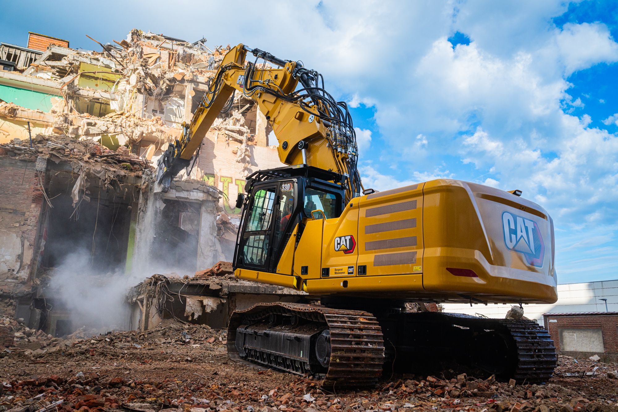 CAT352UHD 解体仕様機 1/50 #CAT#建機ミニチュア#解体#ユンボ