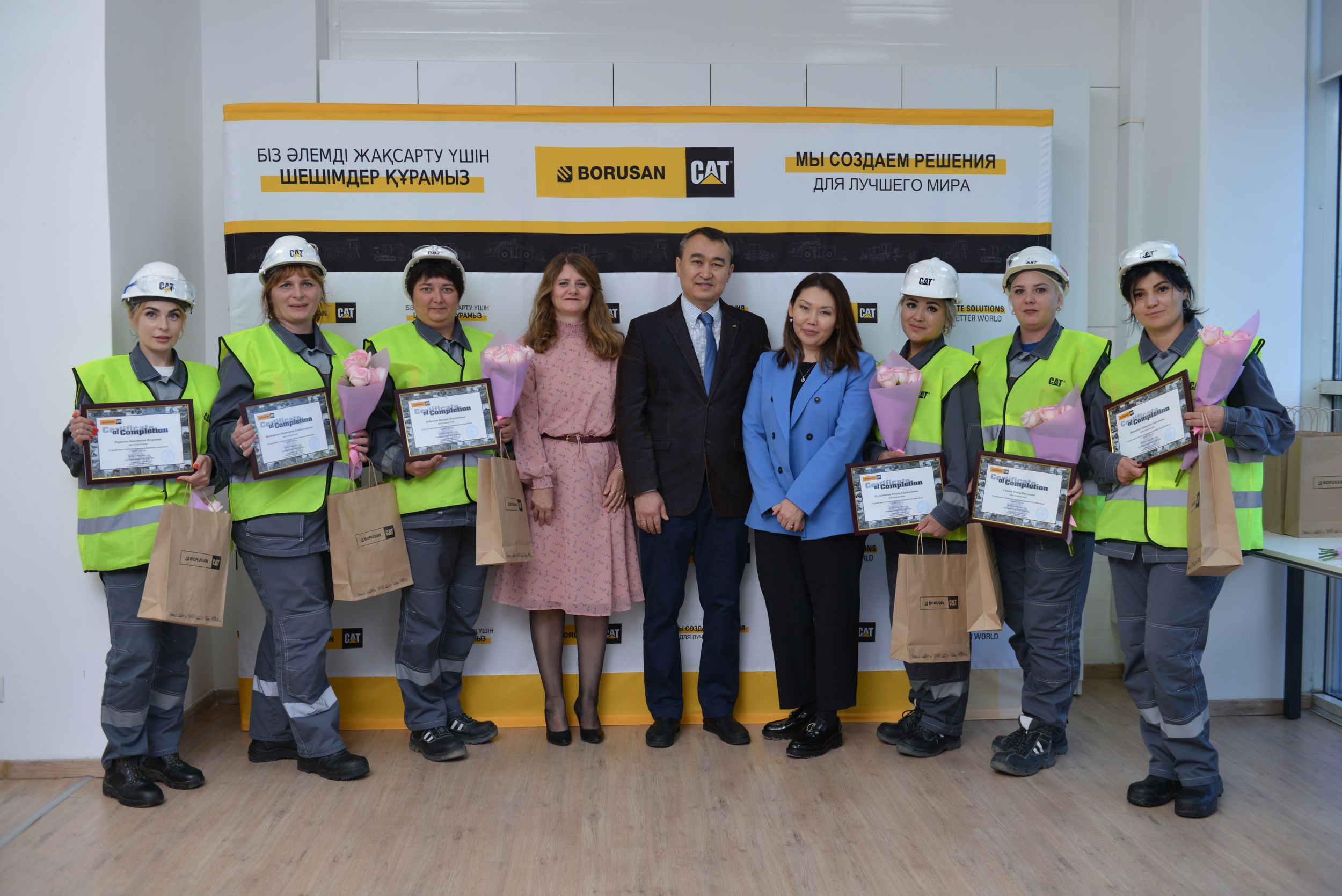 Women’s Dump Truck Operator Project team