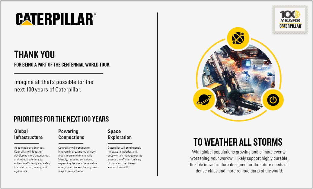 carte postale d'infrastructure