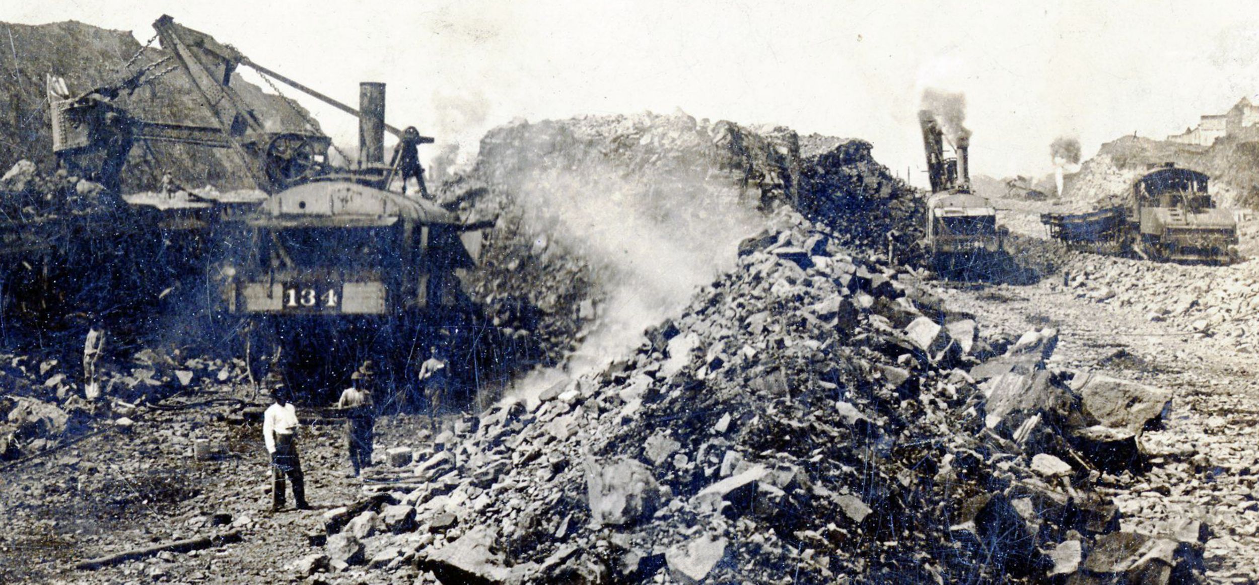 Bucyrus 蒸汽挖掘机