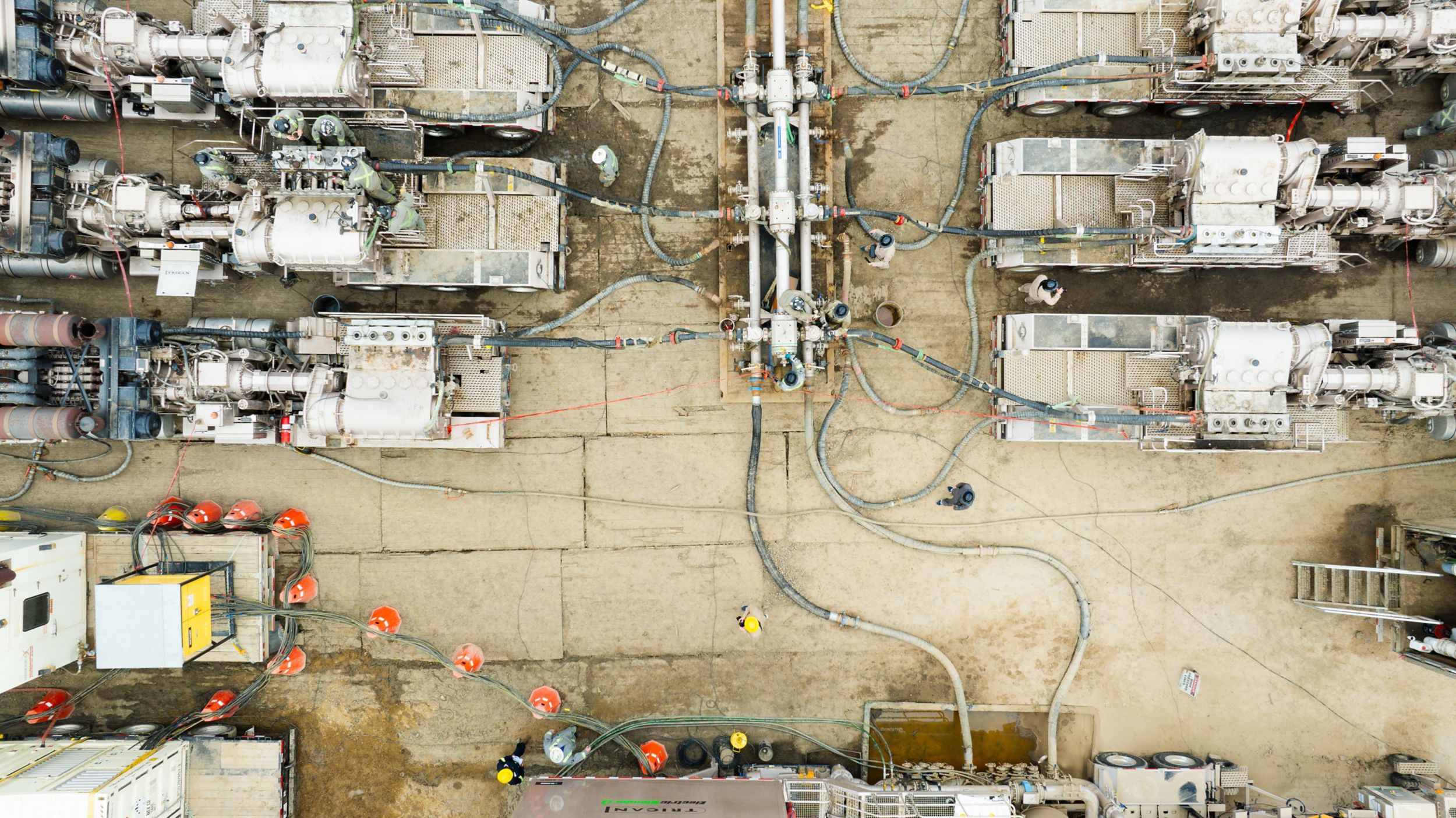 Well Service Frac Site