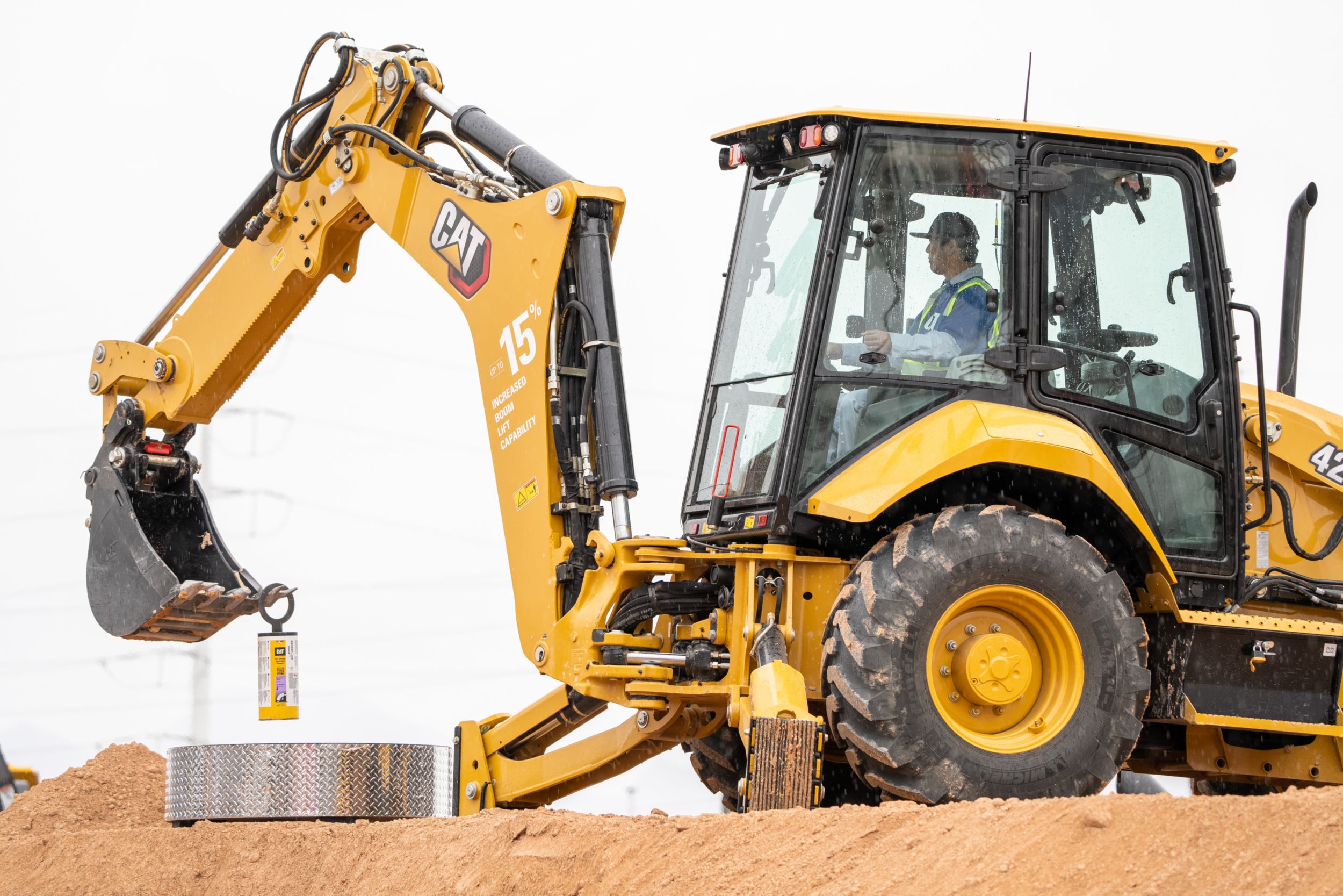backhoe loader