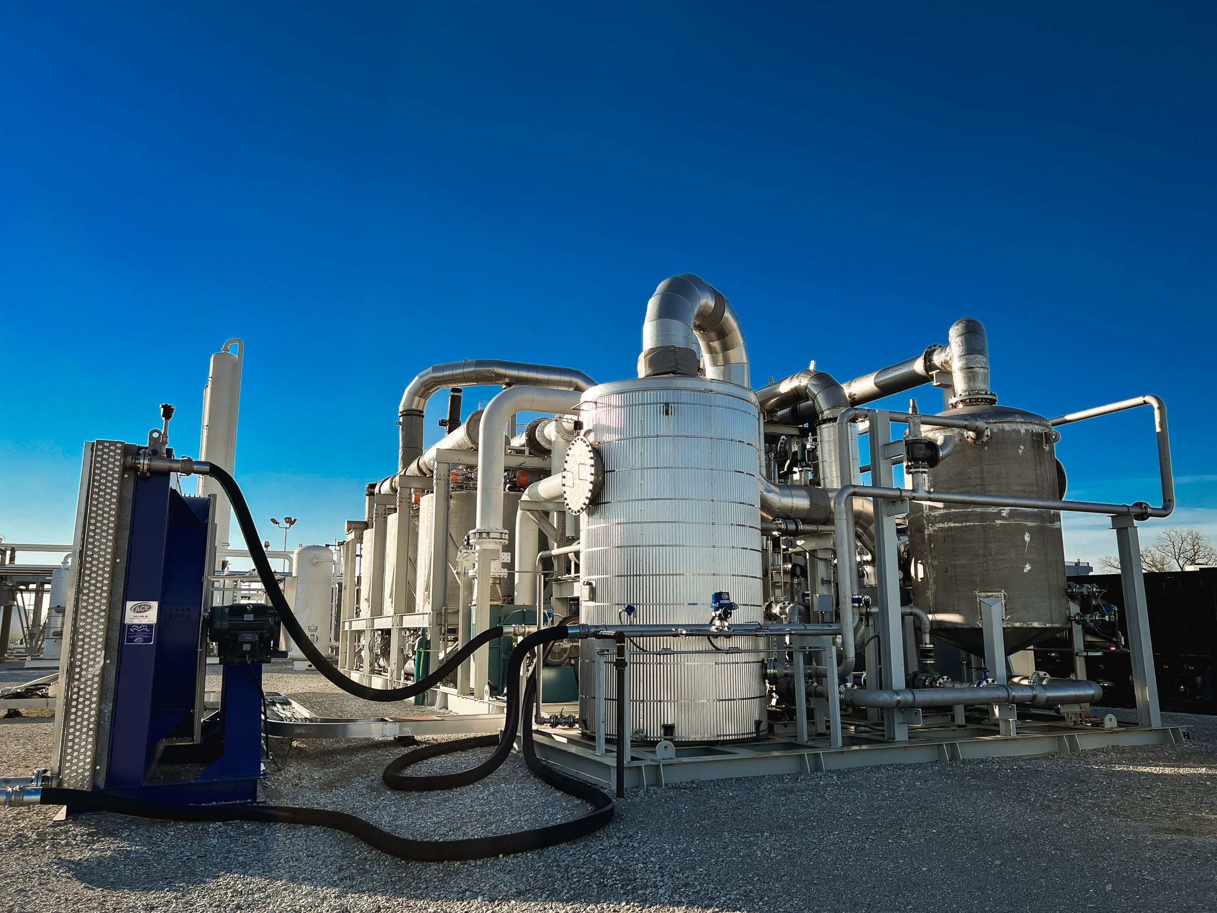Technician assembling a Cat Dealer product