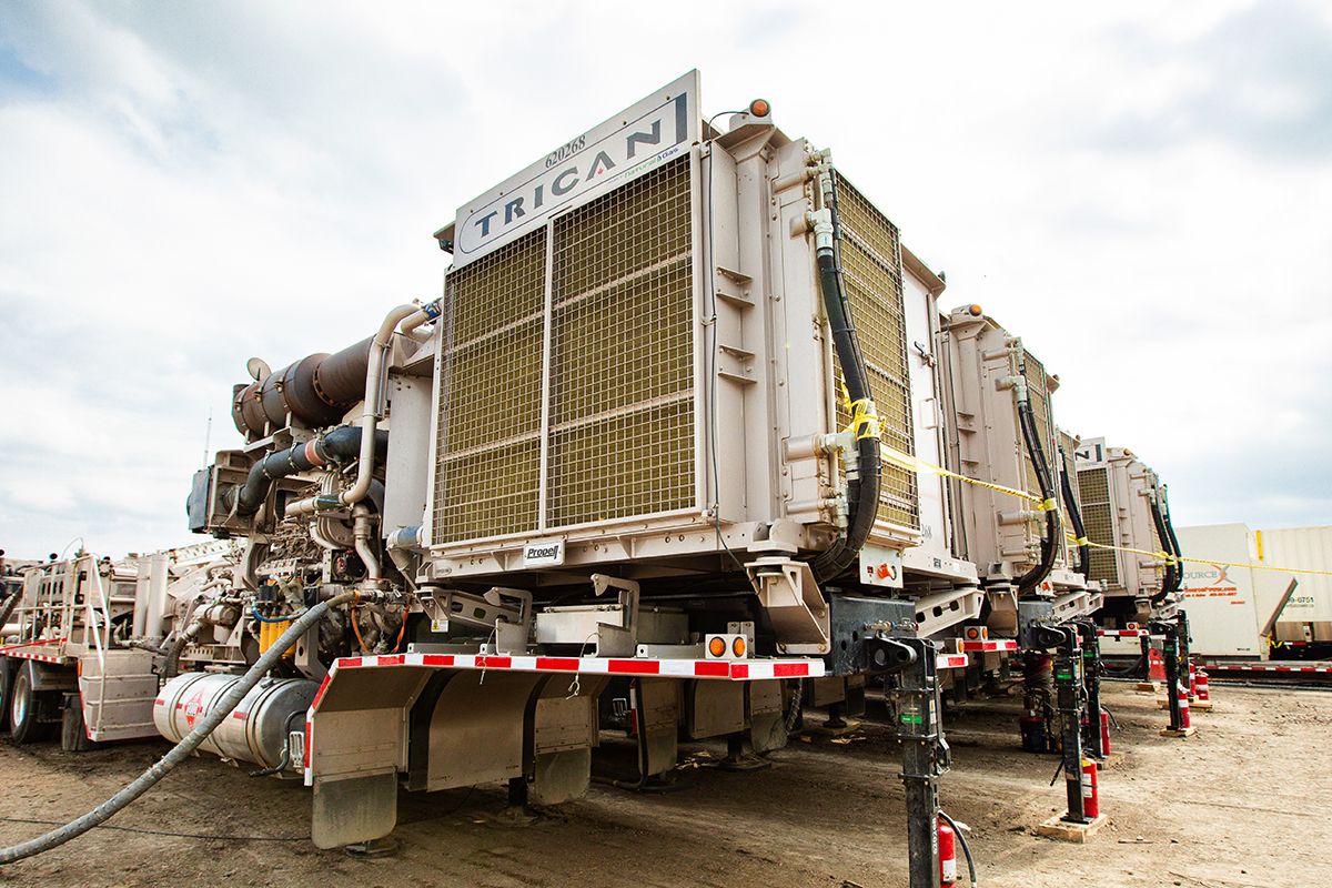 Cat Dynamic Gas Blending engine for Trican