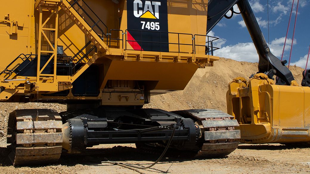 Cat electric rope shovel