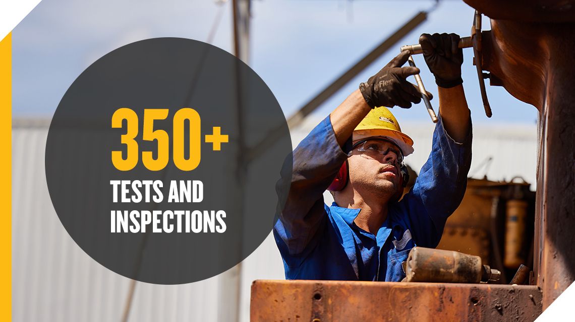 350+ Tests and Inspections