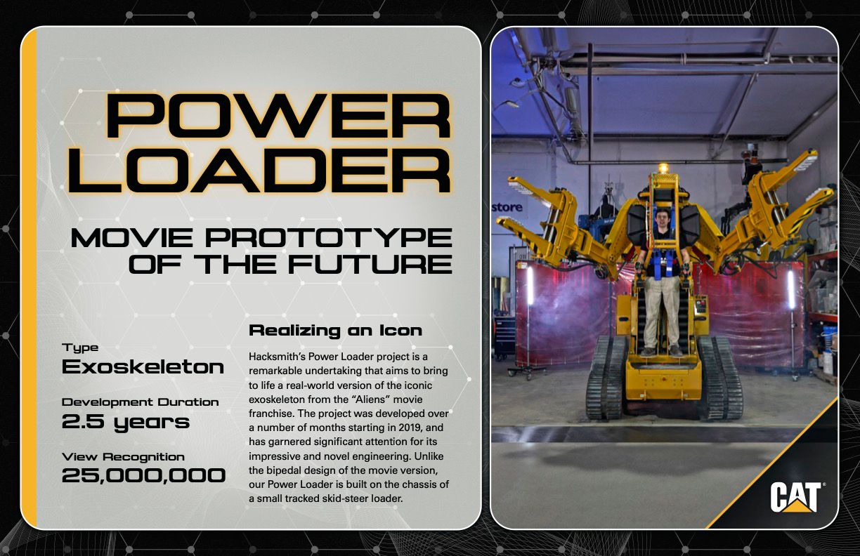 Power Loader spec sign from Cat Trial 14: After Hours