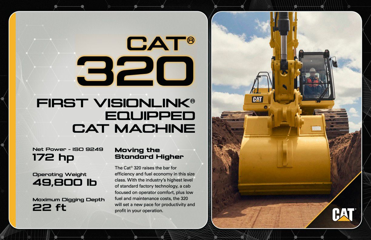 Cat 320 spec sign from Cat Trial 14: After Hours
