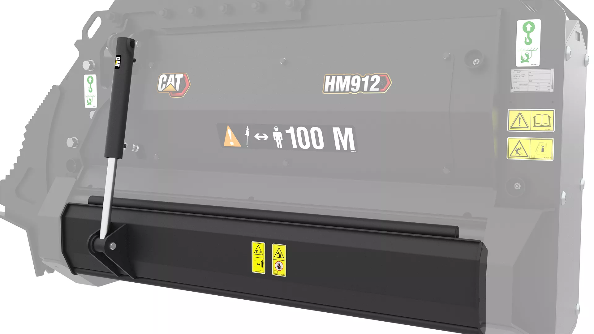 Capô Hidráulico (HM810 e HM912 apenas)